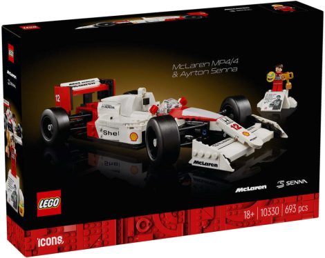 10330 LEGO® ICONS™ McLaren MP4/4 és Ayrton Senna