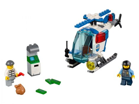 10720 LEGO® Juniors Rendőrségi helikopteres rajtaütés