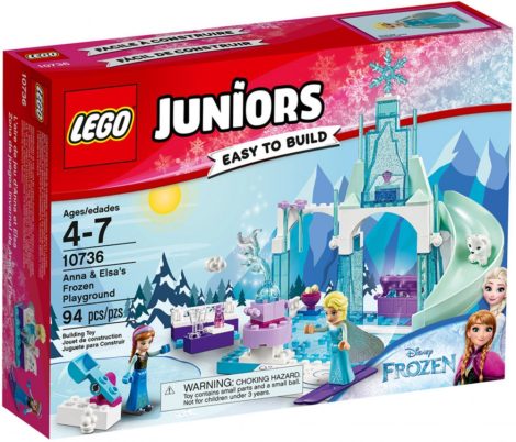 10736 LEGO® Juniors Anna és Elsa fagyott játszótere