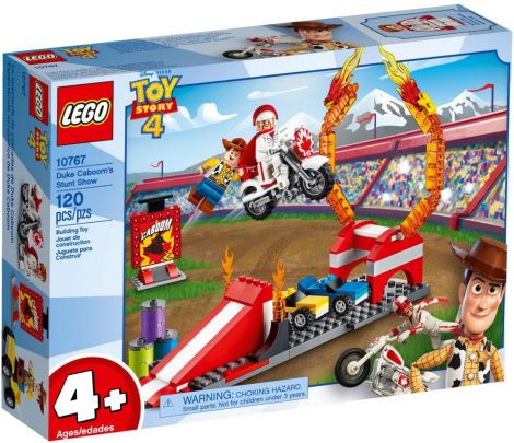 10767 LEGO® Toy Story Duke Caboom kaszkadőr bemutatója