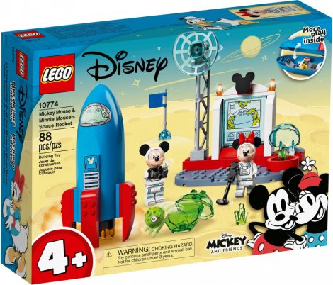 10774 LEGO® Disney™ Mickey egér és Minnie egér űrrakétája