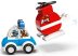 10957 LEGO® DUPLO® Tűzoltó helikopter és rendőrautó