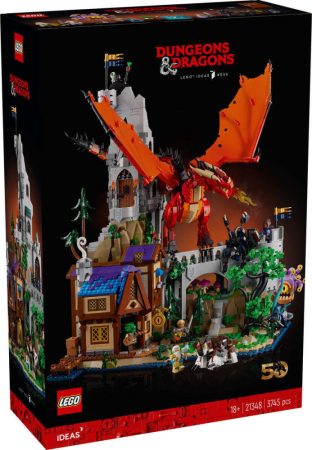 21348 LEGO® Ideas Dungeons & Dragons: A vörös sárkány meséje