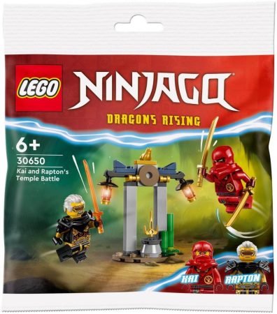 30650 LEGO® NINJAGO® Kai és Rapton templomi csatája