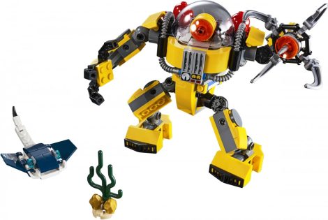 31090 LEGO® Creator Víz alatti robot