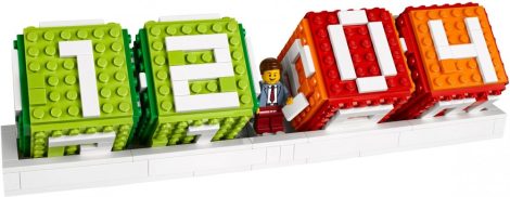 40172 LEGO® Kiegészítők Ikonikus kocka naptár