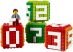 40172 LEGO® Kiegészítők Ikonikus kocka naptár