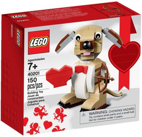 40201 LEGO® Szezonális készletek Valentin Cupid Dog
