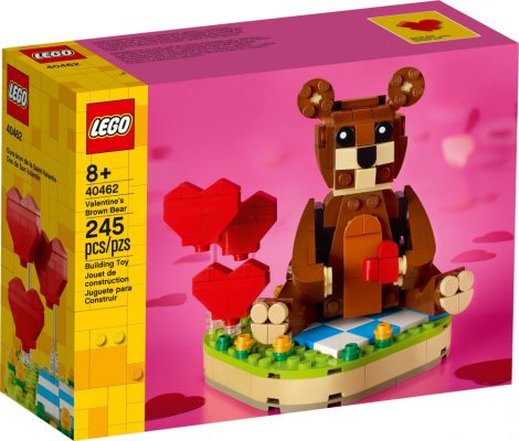 40462 LEGO® Kiegészítők Valentin napi barna maci