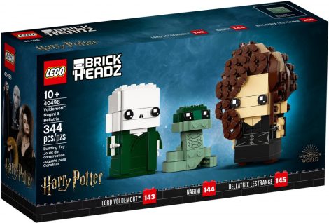 40496 LEGO® Brickheadz Voldemort™, Nagini és Bellatrix