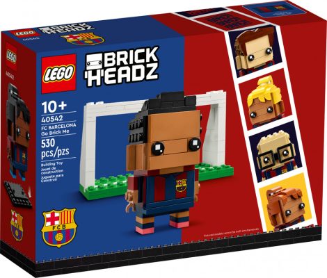 40542 LEGO® Brickheadz FC Barcelona Kockákra fel!