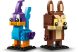 40559 LEGO® Brickheadz Gyalogkakukk és Vili, a prérifarkas