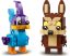 40559 LEGO® Brickheadz Gyalogkakukk és Vili, a prérifarkas