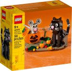   40570 LEGO® Szezonális készletek Halloweeni macska és egér