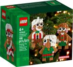 40642 LEGO® Szezonális készletek Mézeskalács díszek