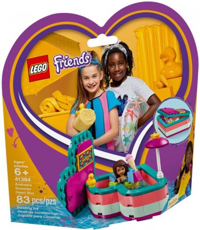 41384 LEGO® Friends Andrea nyári szív alakú doboza