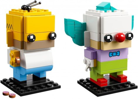 41632 LEGO® Brickheadz Homer Simpson és Ropi, a bohóc
