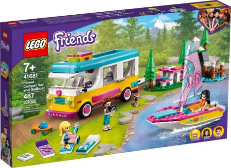 41681 LEGO® Friends Erdei lakóautó és vitorlás