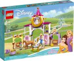   43195 LEGO® Disney™ Belle és Aranyhaj királyi istállói