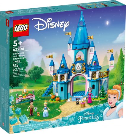 43206 LEGO® Disney™ Hamupipőke és Szőke herceg kastélya