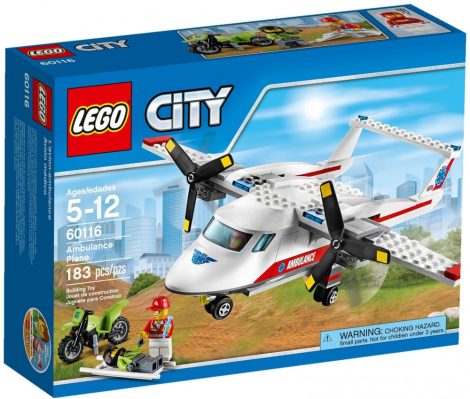 60116 LEGO® City Mentőrepülőgép