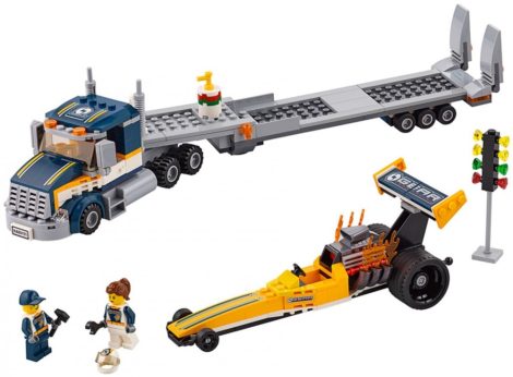 60151 LEGO® City Dragster szállító kamion