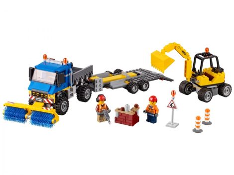 60152 LEGO® City Seprőgép és exkavátor