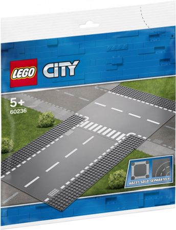 60236 LEGO® City Egyenes útszakasz és T-elágazás