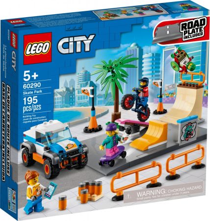 60290 LEGO® City Gördeszkapark
