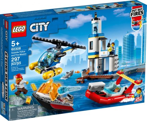 60308 LEGO® City Tengerparti rendőrségi és tűzoltó küldetés