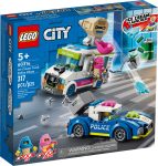 60314 LEGO® City Fagylaltos kocsi rendőrségi üldözés