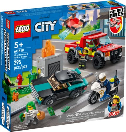 60319 LEGO® City Tűzoltás és rendőrségi hajsza