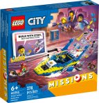 60355 LEGO® City Vízirendőrség nyomozói küldetés