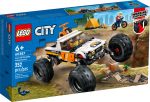 60387 LEGO® City 4x4-es terepjáró kalandok