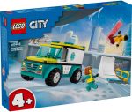 60403 LEGO® City Mentőautó és snowboardos