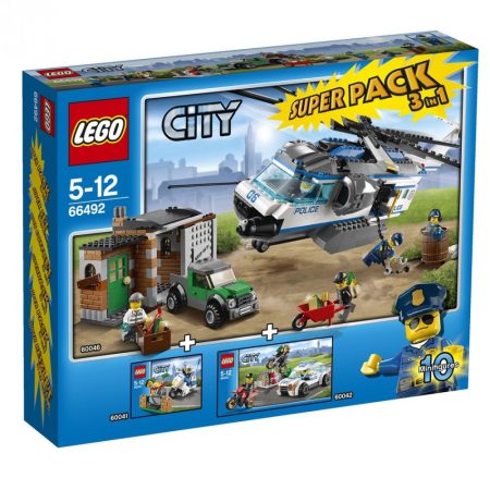 66492 LEGO® City City Police Super Pack - 3 az 1-ben