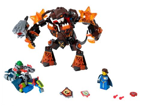 70325 LEGO® NEXO Knights™ Infernox fogjul ejti a királynőt