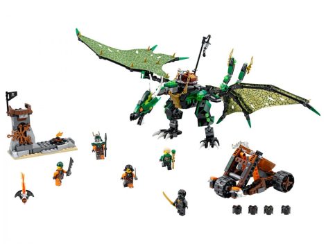 70593 LEGO® NINJAGO® A Zöld NRG sárkány