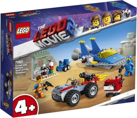 70821 LEGO® The LEGO® Movie 2™ Emmet és Benny Építő és javító műhelye!