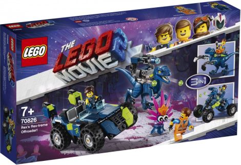 70826 LEGO® The LEGO® Movie 2™ Rex-trém terepjáró!