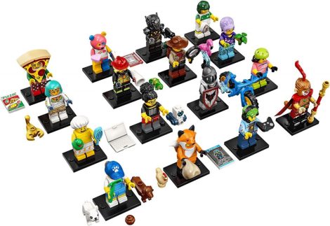 71025-2 LEGO® Minifigurák 19. sorozat Gyűjthető minifigurák 19. sorozat - teljes sor - 16 db figura