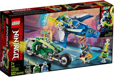 71709 LEGO® NINJAGO® Jay és Lloyd versenyjárművei