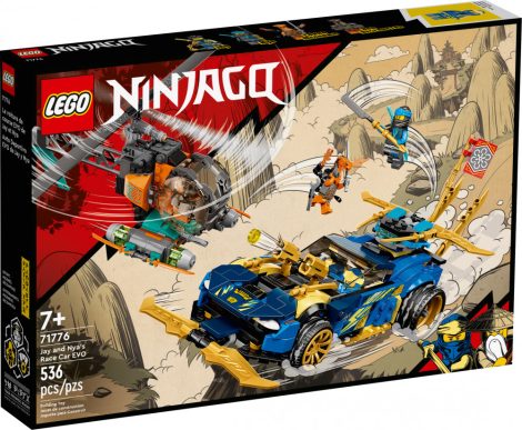 71776 LEGO® NINJAGO® Jay és Nya EVO versenyautója