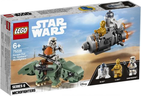 75228 LEGO® Star Wars™ Mentőkabin a Dewback™ ellen Microfighters