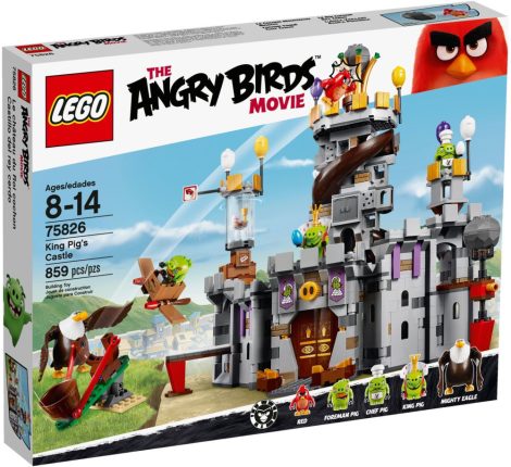 75826 LEGO® Angry Birds™ Malac Király kastélya