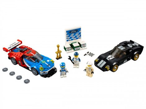 75881 LEGO® Speed Champions 2016-os Ford GT és 1966-os Ford GT40