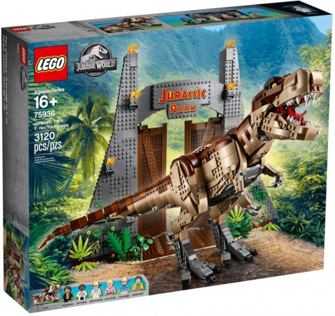 75936 LEGO® Jurassic World™ Jurassic Park: T. rex tombolás