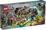 75938 LEGO® Jurassic World™ T. rex és Dino-Mech csatája