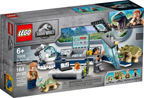 75939 LEGO® Jurassic World™ Dr. Wu laborja: Bébidinoszauruszok szökése