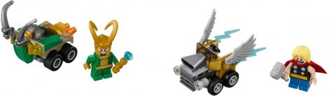 76091 LEGO® Marvel Super Heroes Mighty Micros: Thor és Loki összecsapása